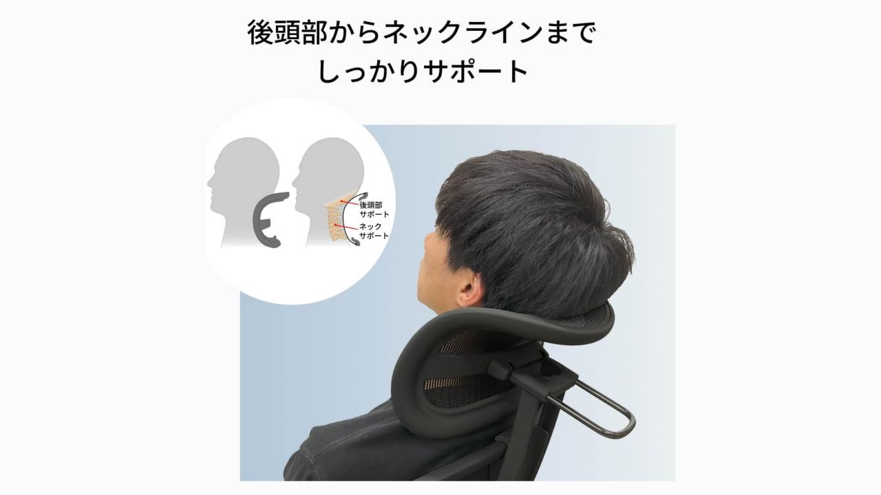 Atlasアーロンチェア専用ヘッドレスト